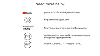 NetFlow Analyzer Free Training Series Part I - May 2020