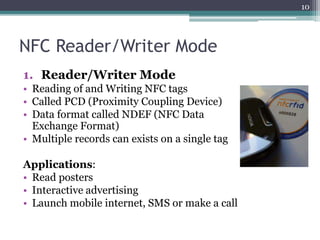 NFC(Near Field Communication) | PPTX