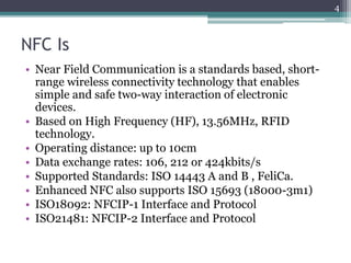NFC(Near Field Communication) | PPTX