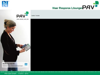 PAV Card GmbH - © 2012 - 2013
NNearear RResponseesponse LLösungenösungen
Quelle: Youtube
 