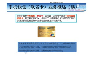 Դй֧ www.paynews.net


ֻǮҵ
 ûṩֻǮͬʱûṩһŴͳ
 ûATMPOSʹӦĴ˻
  ûATM POSʹӦĴ˻
 ַԤĽ˻(ÿַи𿪷)




  ôΪ׼һ˫ŵϢ֧֧
     ʹ                
  ?ʹô˻֧֧Ӵ˻Ŷȶ
  ?ʹý˻֧֧û
 