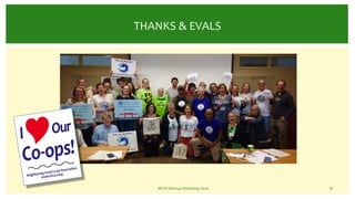 THANKS & EVALS
NFCA Startup Workshop 2020 16
 