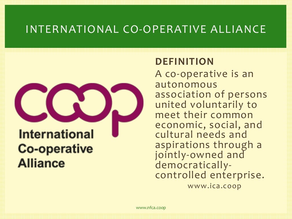 What is a Coop? Our Coop and the Wider Cooperative Movement