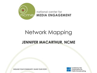 Network Mapping
JENNIFER MACARTHUR, NCME
 
