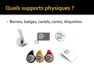    Bornes, badges, cartels, cartes, étiquettes
 