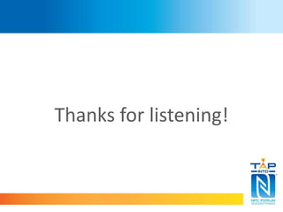 Thanks for listening!
 