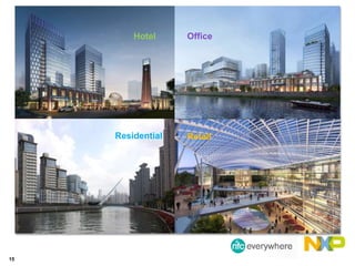 15
Hotel Office
Residential Retail
 