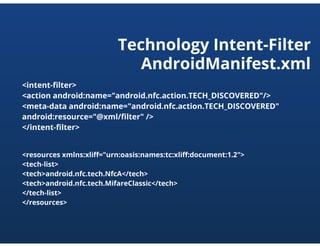 NFC Android Introduction