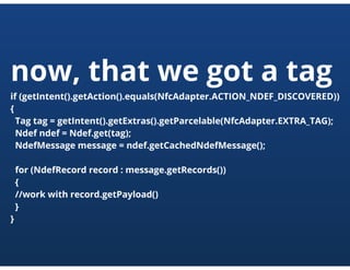NFC Android Introduction