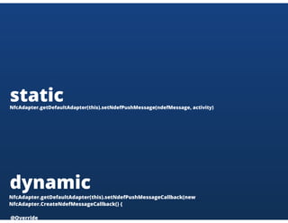 NFC Android Introduction