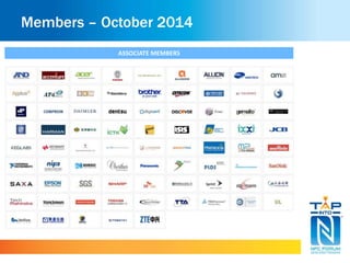 Members – October 2014 
ASSOCIATE MEMBERS 
 