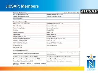 JICSAP: Members 
 