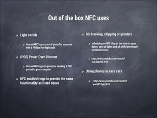 Automating Your Life: A look at NFC 