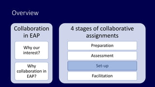 Setting the stage for student collaboration - Peter Levrai & Averil ...