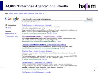 44,000 “Enterprise Agency” on LinkedIn