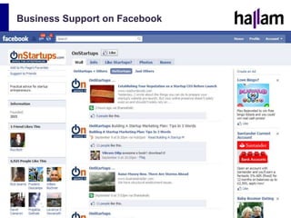 Business Support on Facebook