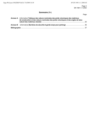 MRHMGI HI GPEW
WIQIRX  4 
 HvSGXSFVI  IX VIQTPEGI TEVXMIPPIQIRX PE RSVQI LSQSPS
KYÍI 2* 4  HI NYMR  IX PI JEWGMGYPI HI HSGYQIRXEXMSR 2* 4  HI
QEM 
'SVVIWTSRHERGI 0I TVÍWIRX HSGYQIRX VITVSHYMX MRXÍKVEPIQIRX PE RSVQI IYVSTÍIRRI
)2 
%REP]WI 0E TVÍWIRXI TEVXMI HI Pv)YVSGSHI  HSRRI PIW FEWIW HvÍZEPYEXMSR HY TSMHW TVSTVI HIW
GSRWXVYGXMSRW IX HÍGVMX PIW GLEVKIW HvITPSMXEXMSR Ä MRXVSHYMVI HERW PIW GEPGYPW HI WXE
FMPMXÍ HIW WXVYGXYVIW HIW FÆXMQIRXW 0I TVÍWIRX HSGYQIRX RI GSQTVIRH TEW HI HSGY
QIRX HvETTPMGEXMSR REXMSREP QEMW HSMX ÎXVI GSQTPÍXÍ TEV YRI ERRII REXMSREPI UYM
HÍJMRMX PIW QSHEPMXÍW HI WSR ETTPMGEXMSR
(IWGVMTXIYVW 8LÍWEYVYW -RXIVREXMSREP 8IGLRMUYI  FÆXMQIRX WXVYGXYVI WXEFMPMXÍ GSRGITXMSR
VÌKPI HI GSRWXVYGXMSR GEPGYP TSMHW GLEVKI HITPSMXEXMSR GLEVKI TIVQERIRXI GPEW
WMJMGEXMSR QEXÍVMEY HI GSRWXVYGXMSR
1SHMJMGEXMSRW 4EV VETTSVX EY HSGYQIRXW HIWXMRÍ Ä ÎXVI VIQTPEGÍ IX TEVXMIPPIQIRX VIQTPEGÍW
EHSTXMSR HI PE RSVQI IYVSTÍIRRI
'SVVIGXMSRW 4EV VETTSVX EY IV
XMVEKI QMWI Ä NSYV HIW VÍJÍVIRGIW EY RSVQIW JVERËEMWIW HERW
PvEZERXTVSTSW REXMSREP IX HIW XMXVIW IR JVERËEMW HERW Pv%VXMGPI 
7EKE ;IF TSYV -2+)634 7%7 PI   2* )2 
 