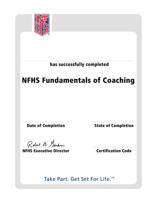 NFHS fundamentals of coaching v1 0 PDF NFHS fundamentals of coaching v1 0 PDF