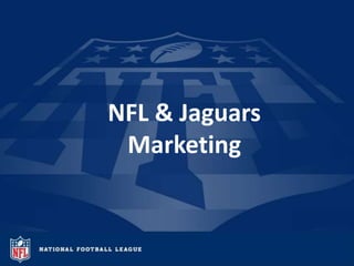 NFL & Jaguars Marketing 