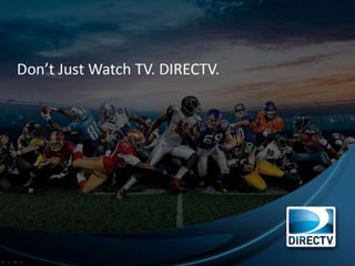 Nfl based solution sales with financial analysis & customer specific roi