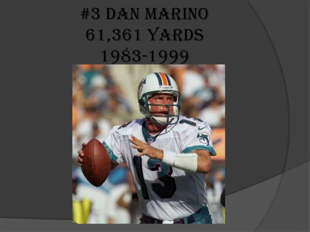 NFL Career Passing Yard Record Leaderboard