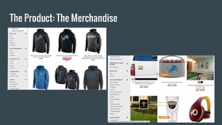 The Product: The Merchandise
 