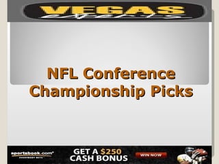 NFL Conference Championship Picks 