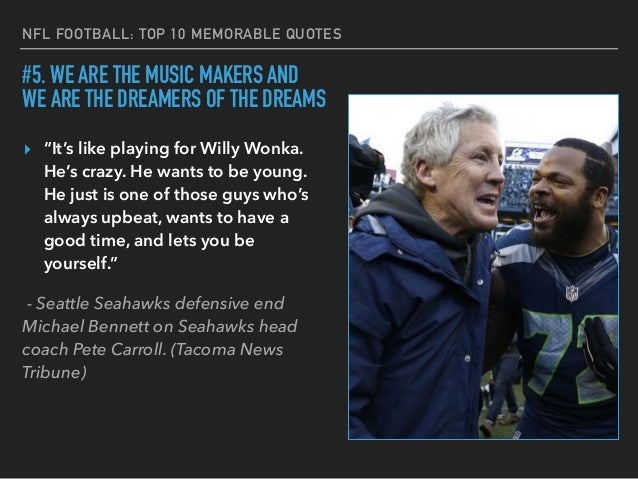NFL's Top 10 Memorable Quotes From Players and Coaches