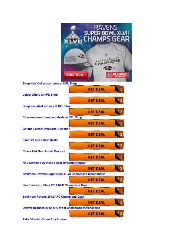 Nfl shop promo codes