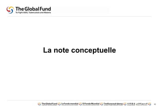 42
La note conceptuelle