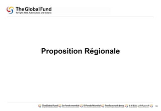 182 
Proposition Régionale 
 
