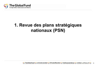 28 
1. Revue des plans stratégiques 
nationaux (PSN) 
 