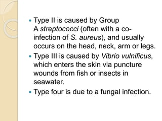 Necrotizing fasciitis Case presentation 