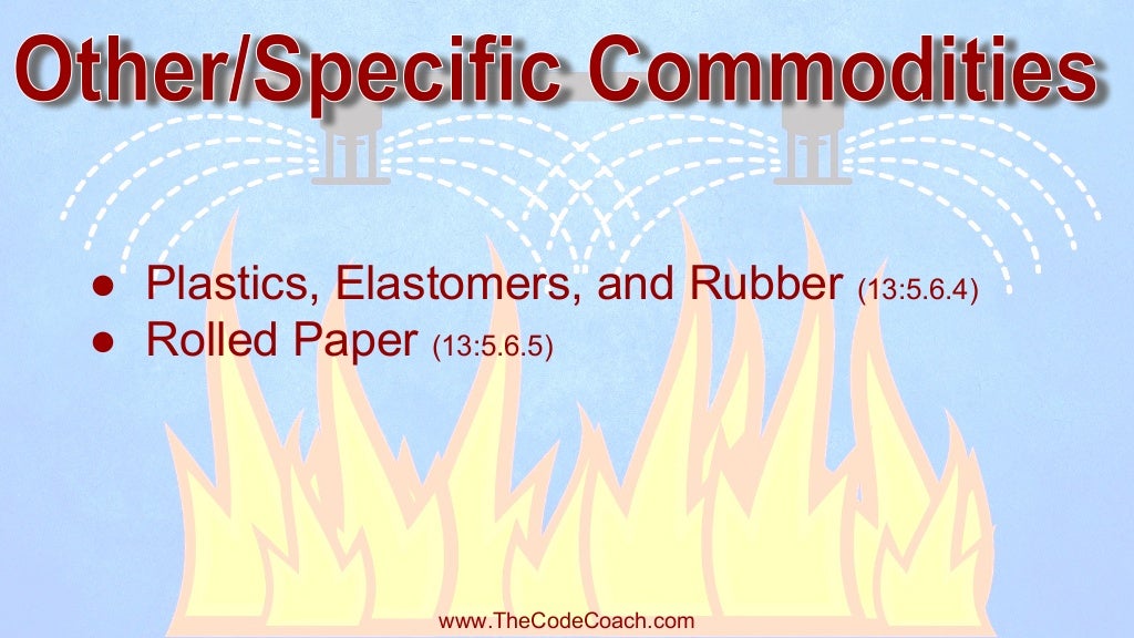 Basic Guide to NFPA 13 Occupancy and Commodity Classifications
