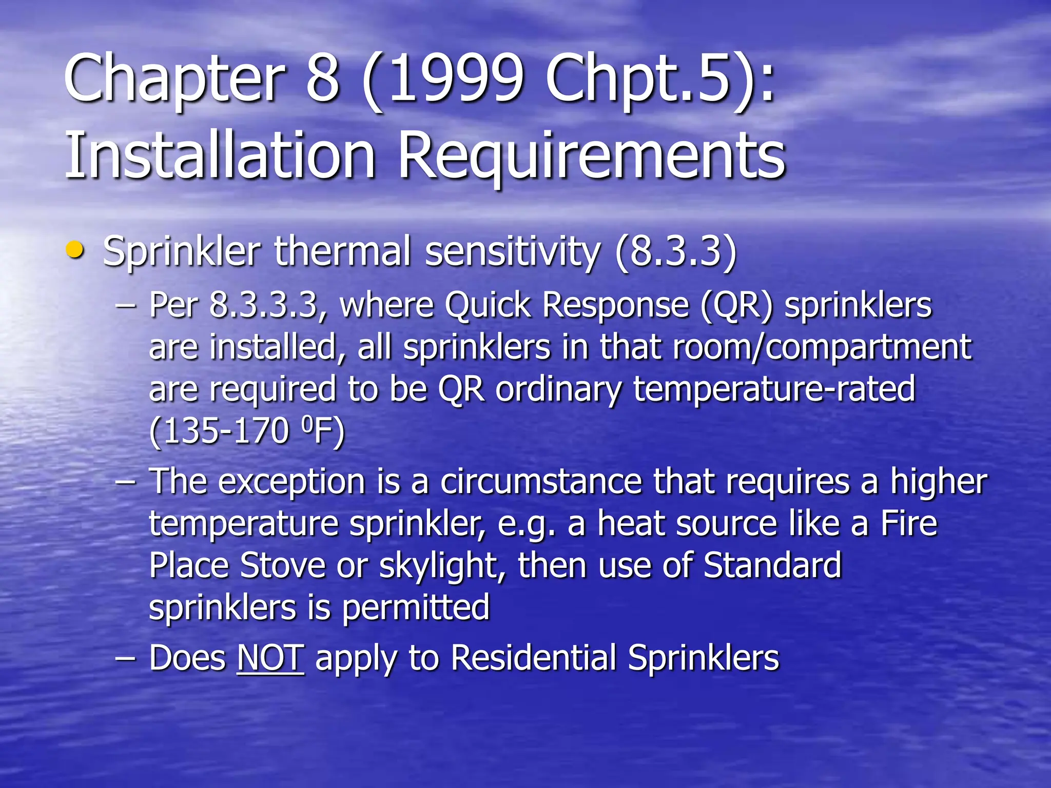 Curated visual reference: Picture Idea: Nfpa 13 Installation Of Sprinkler Systems Ppt