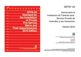 Nfpa 24   español - 2010