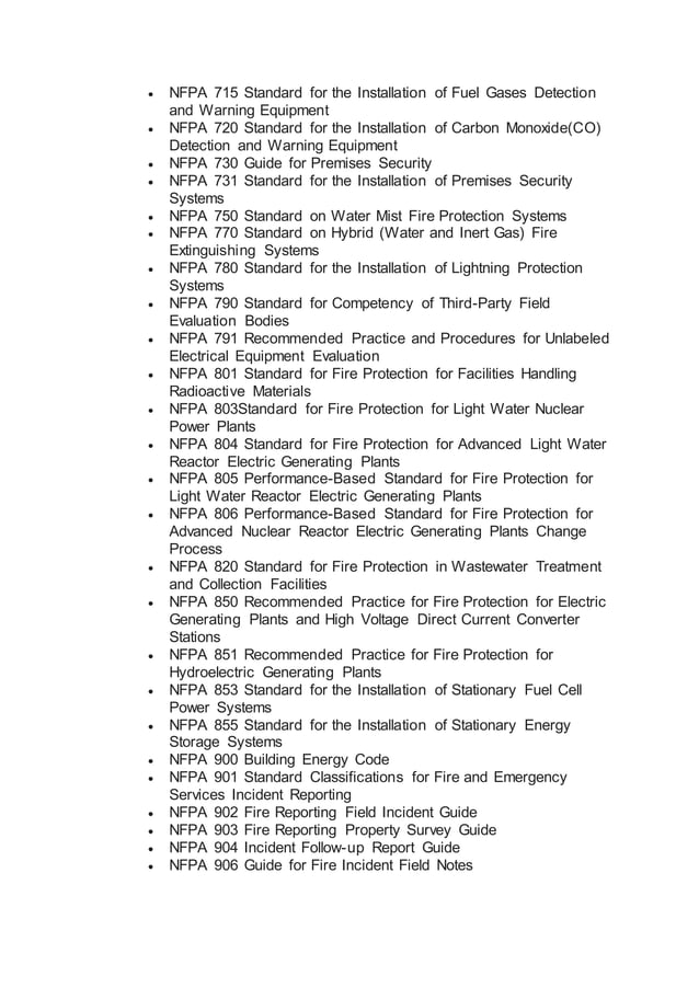 NFPA Standard docx NFPA Standard docx