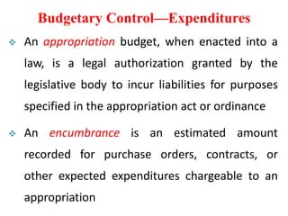 Budget and Budgetary Accounting | PPTX