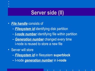 Design and Implementation of the Sun Network Filesystem (NFS ...
