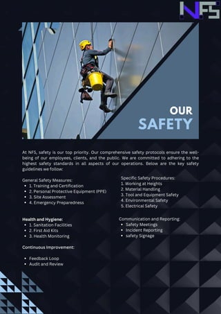 NFS Company Profile for Glazzing Work in India | PDF