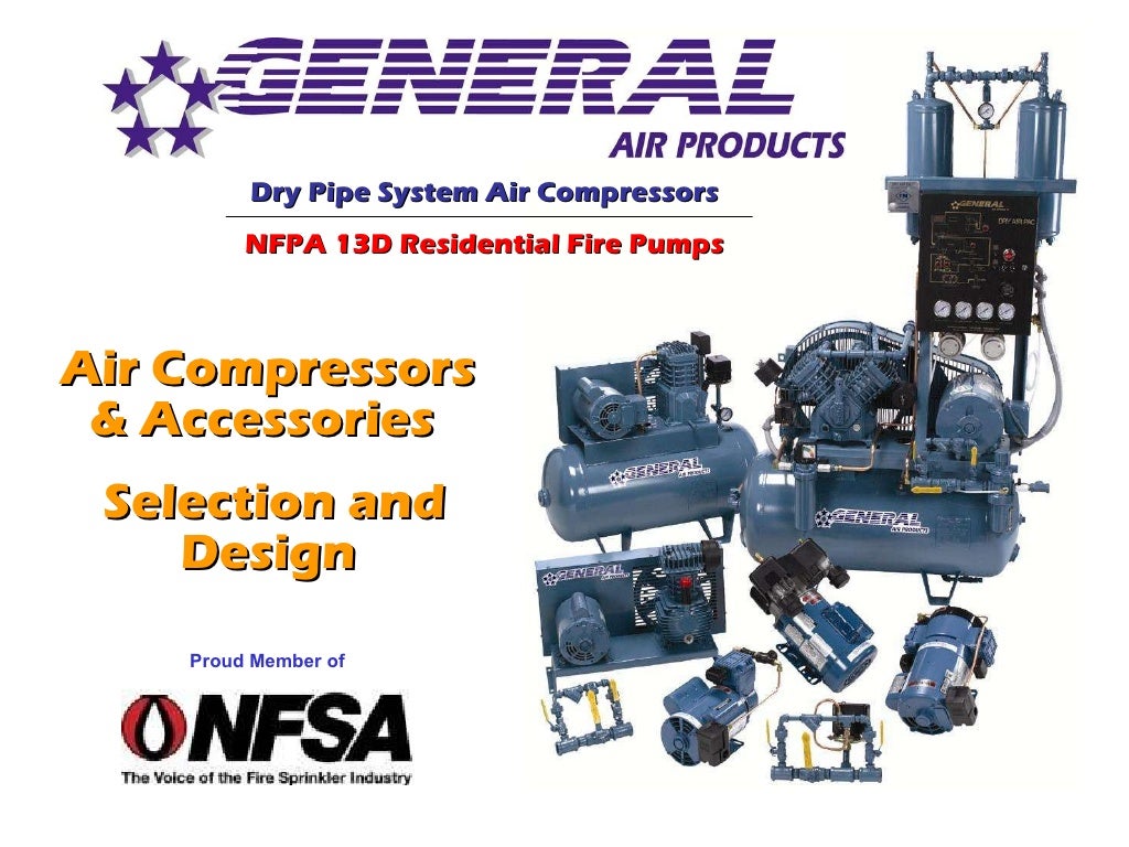 General Air Products Inc Fire Protection Air Compressors Selectio…