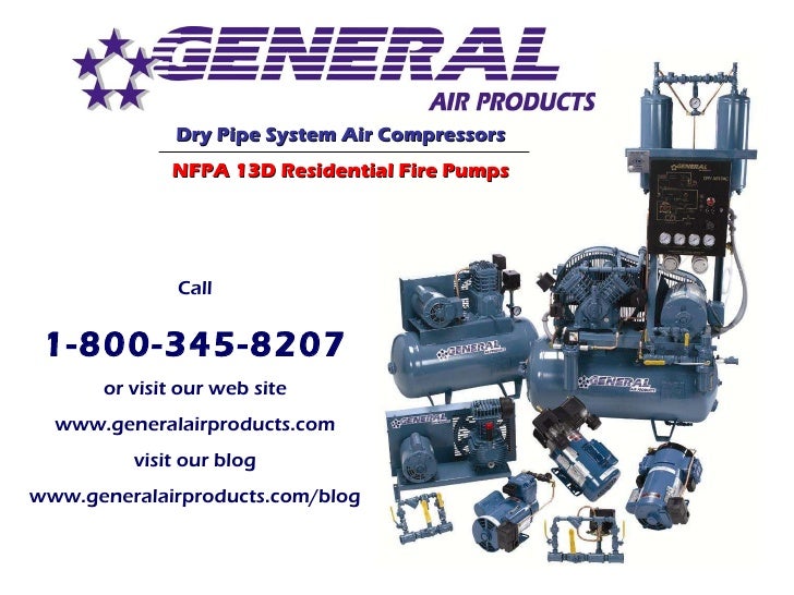 General Air Products Inc Fire Protection Air Compressors Selectio…