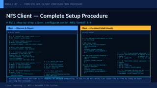 Comprehensive Linux NFS Training: Features, Mount Options ...