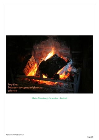 Maire Morrissey-Cummins - Ireland




Notes from the Gean 3:4
                                                              Page 20
 