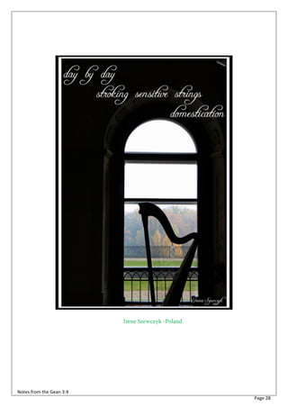 Irene Szewczyk -Poland




Notes from the Gean 3:4
                                                   Page 28
 