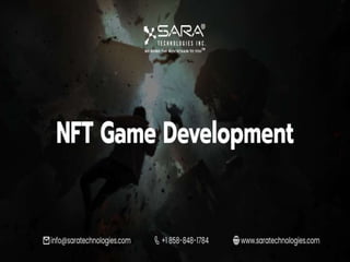 Why NFT Gaming?
• NFT Gaming is necessary for various industries.
The use case of NFT is not been fully discovered
yet.
• ...