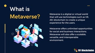 NFTs and Their Role in The Metaverse | PDF