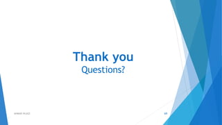 Thank you
Questions?
69AHMAD HIJAZI
 