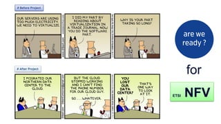 14 © Nokia 2016
# Before Project
# After Project
for
ETSI NFV
 