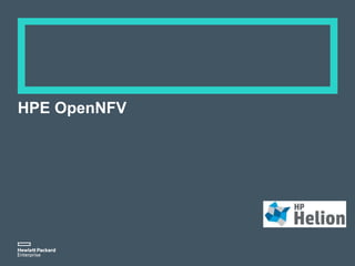 HPE OpenNFV
 
